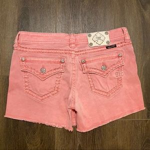 Size 30 Miss Me Flap Pockets Shorts